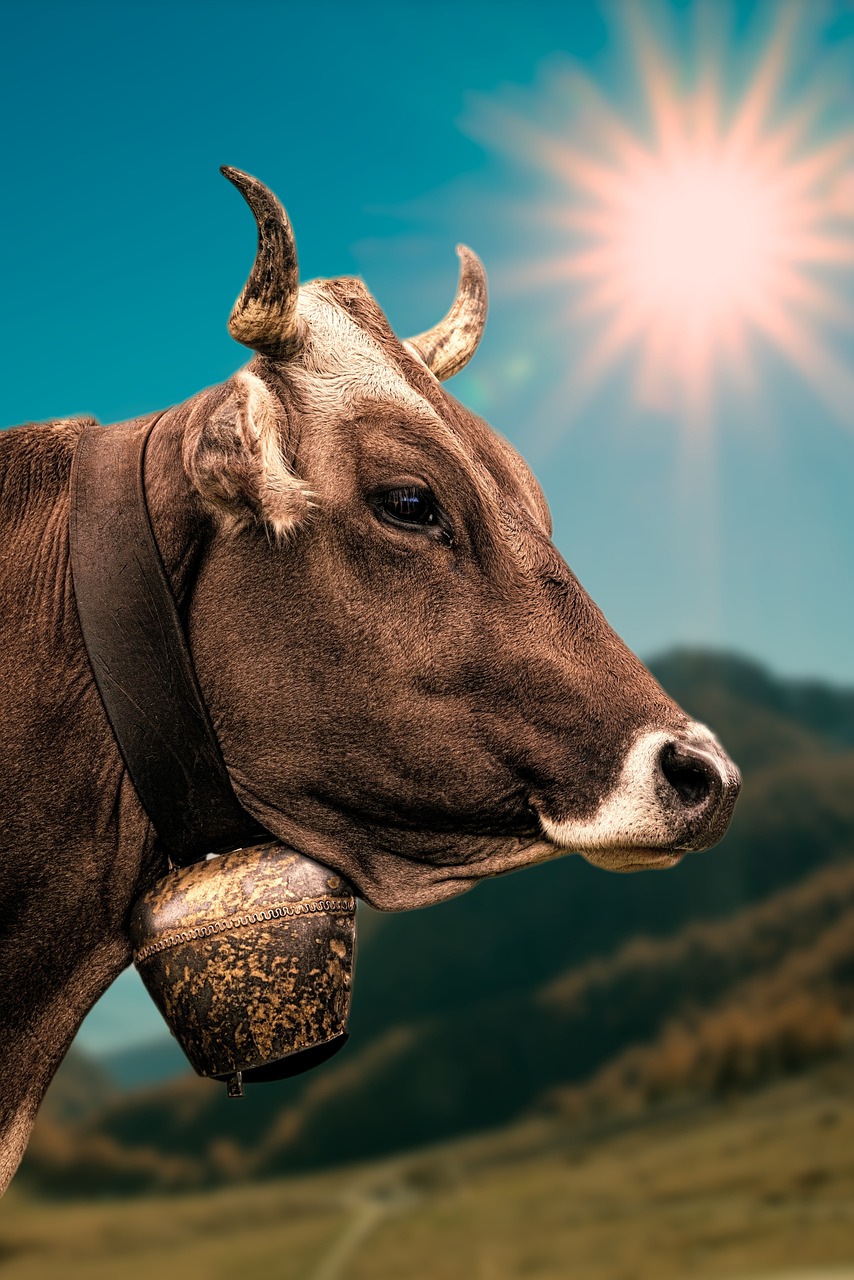 cow, bell, sunbeam-2193018.jpg